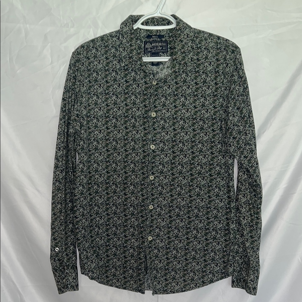 Green Button up